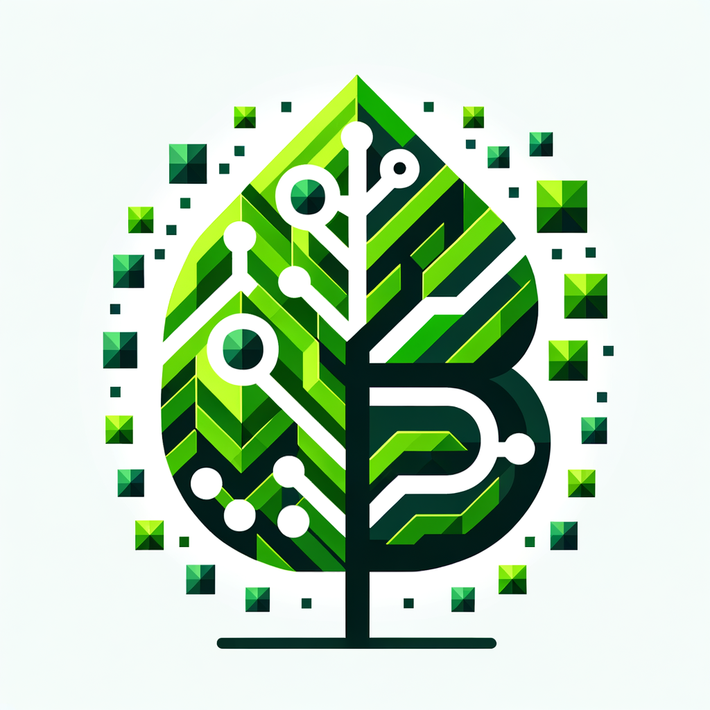 Das Grüne Technologie-Logo:

Designkonzept: Ein modernes Blatt, das aus digitalen Pixeln oder modularen Blöcken besteht, kombiniert mit einem eleganten „B“, um das Engagement für umweltfreundliche Technologien und nachhaltige Entwicklung darzustellen. Das Blatt kann auch als Metapher für Wachstum und Erneuerung in der Technikbranche gesehen werden.
Farbschema: Verschiedene Schattierungen von Grün, um das Hauptaugenmerk auf Nachhaltigkeit zu legen. Dies könnte mit kühlen Grautönen kombiniert werden, um die industrielle und technologische Seite von BasChenics zu betonen.
Einfachheit: Das Logo bleibt bewusst schlicht, um die Fähigkeit zur Anpassung und Skalierung auf unterschiedlichen Medien und Oberflächen zu gewährleisten, und behält dabei einen starken visuellen Impact.
